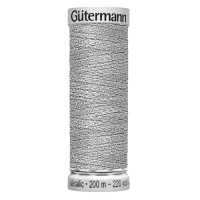 Нитки Gutermann Metallic 7009 №135 200м